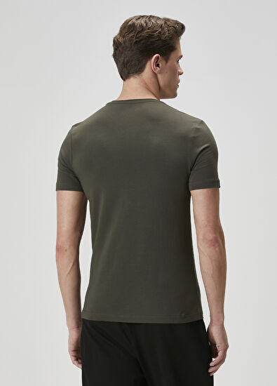 Beymen Club Haki Basic T-shirt - 5