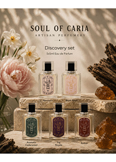 Soul of Caria Discovery Set EDP Unisex Parfüm Seti - 7
