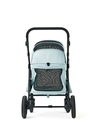 Zampa Aron Light Blue Cat and Dog Stroller - 6