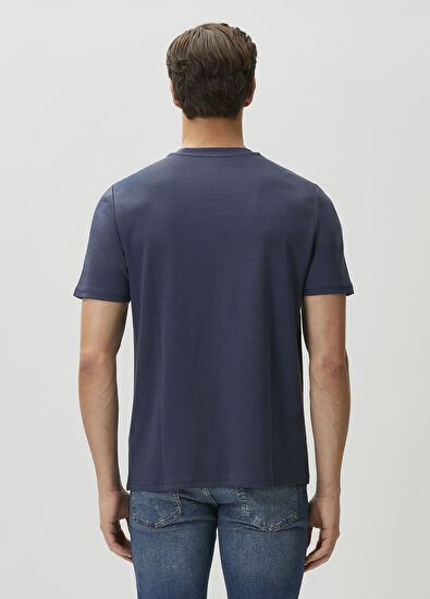 Beymen Club Lacivert İnterlok T-shirt - 5
