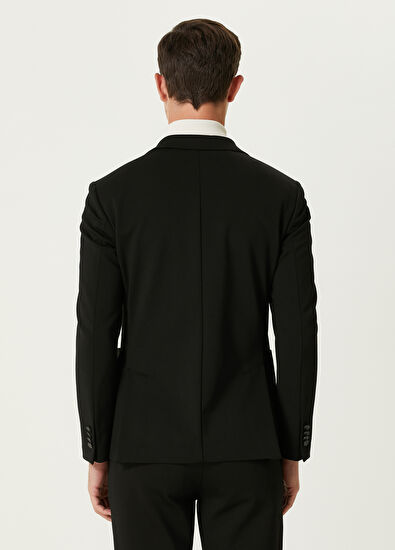 Beymen Club Siyah Örme Blazer - 5