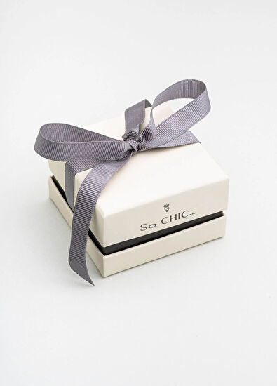 So Chic Hematit Taşlı Lacivert Çelik Erkek Bileklik - 6