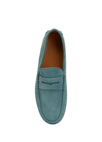 Tod's Macro Blue Men's Leather Driver - 4