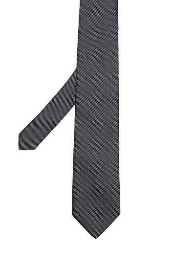 Beymen Club Black Leather Card Holder Tie Set - 6