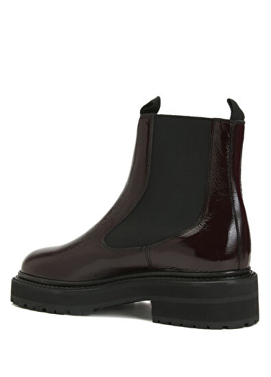 Beymen Club Bordo Kadın Deri Bot - 3