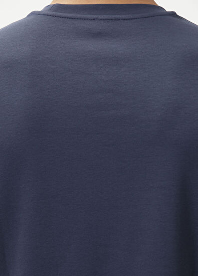 Beymen Club Lacivert İnterlok T-shirt - 7