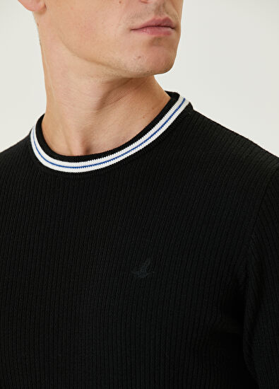 Beymen Club Black Knit Textured Sweater - 6