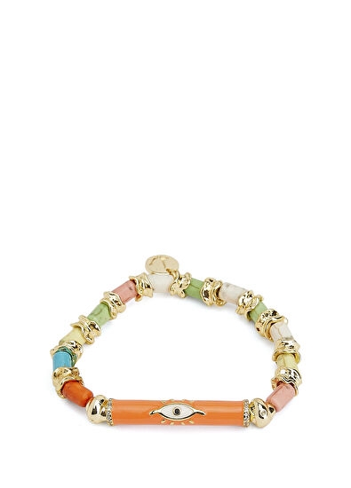 Beymen Club Çok Renkli Doğal Taşlı Kadın Bileklik - 5