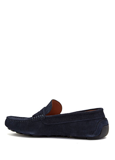 Lacivert Erkek Süet Driver - Görsel 4