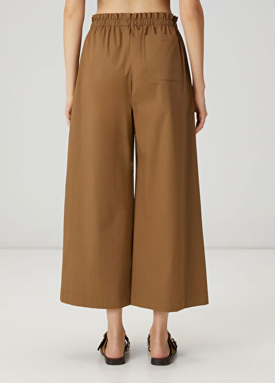 Beymen Club Khaki ruffled pants - 4