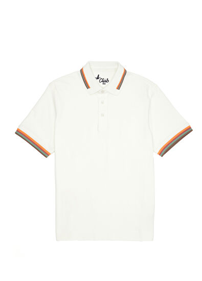 Beymen Club Comfort Fit Beyaz Polo Yaka T-shirt - 7