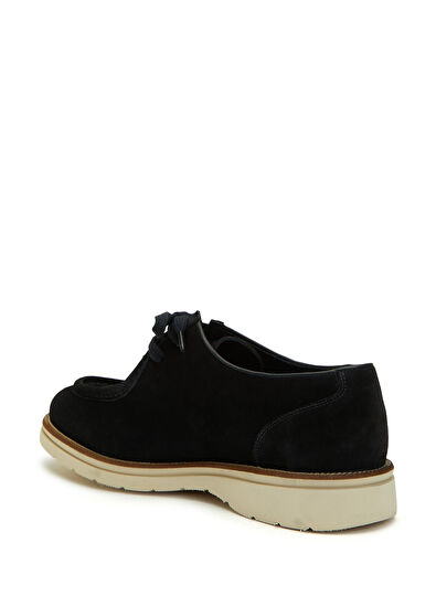 Beymen Club Lacivert Tırtık Taban Erkek Süet Ayakkabı - 3