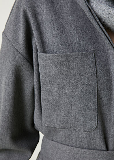 Beymen Club Antrasit Dış Gömlek - 5