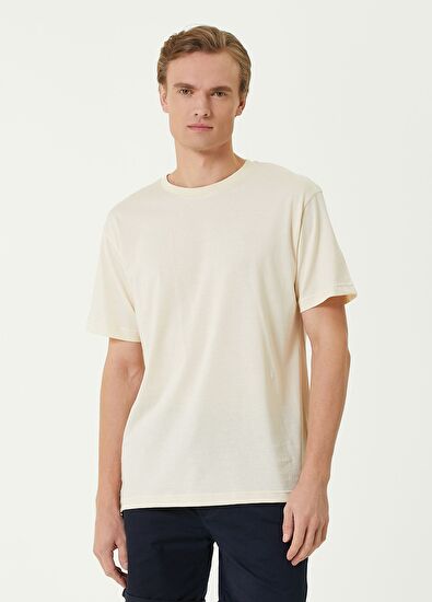 Beymen Club Ekru Oversized T-shirt - 3