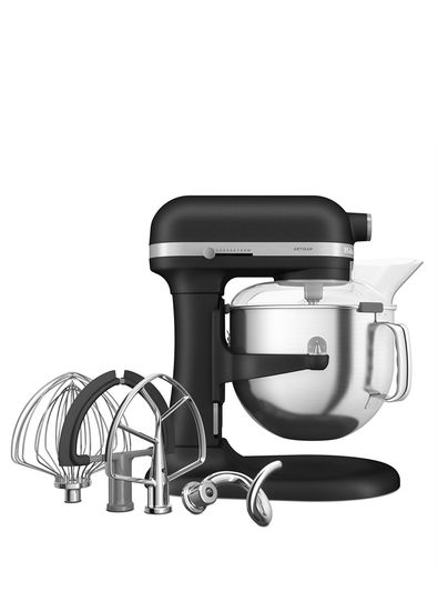 Kitchenaid 5KSM70SHX Artisan Cast Iron Black Removable Bowl Stand Mixer - 5