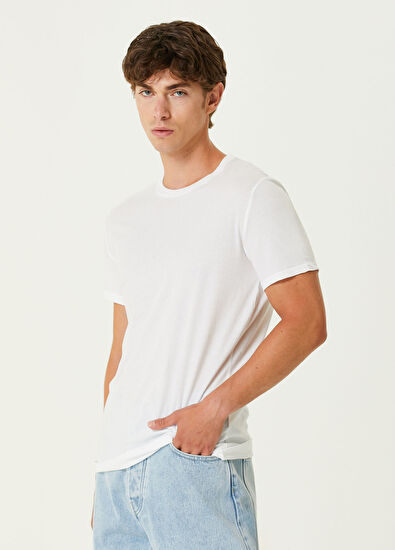 American Vintage Decatur Beyaz T-shirt - 3