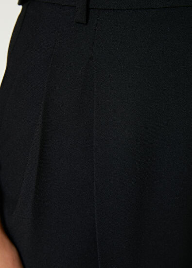 Beymen Club Black Crepe Palazzo Pants - 5