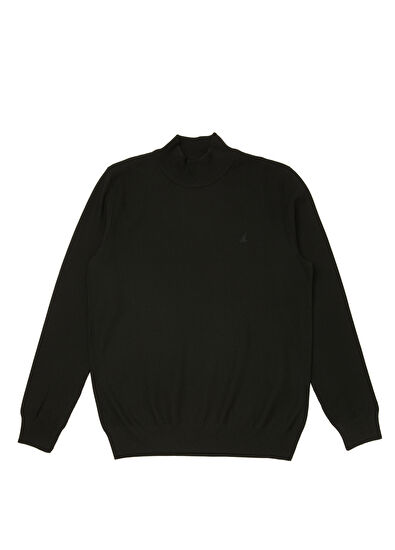 Beymen Club Siyah Pirinç Dokulu Kazak - 7