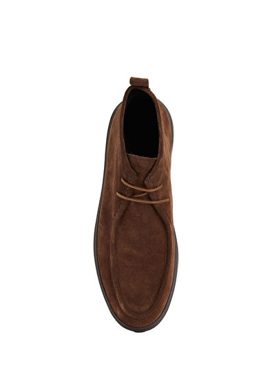 Beymen Club Açık Kahverengi Erkek Süet Casual Apron Bot - 4