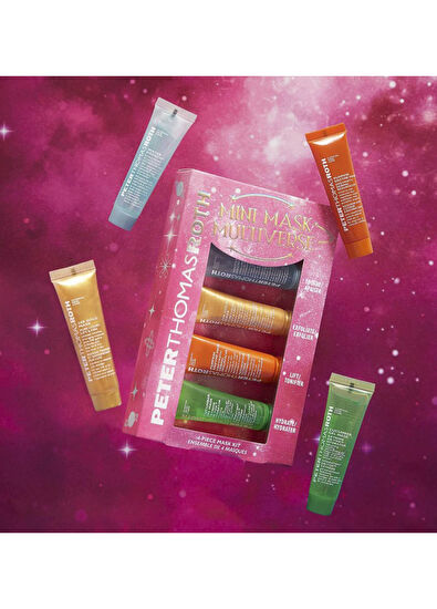 Peter Thomas Roth Mini Mask 4’lü Parlaklık Veren & Nemlendirici & Arındırıcı Mini Yüz Maskesi Seti 4 x 15 ml - 3