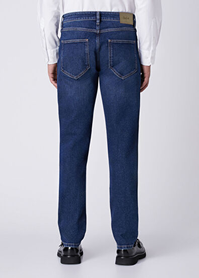 Beymen Club Slim Fit Mid-Wash Blue Jeans - 3