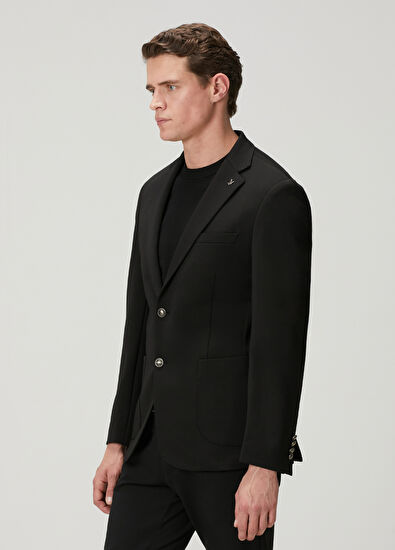 Beymen Club Black Knitted Blazer - 4