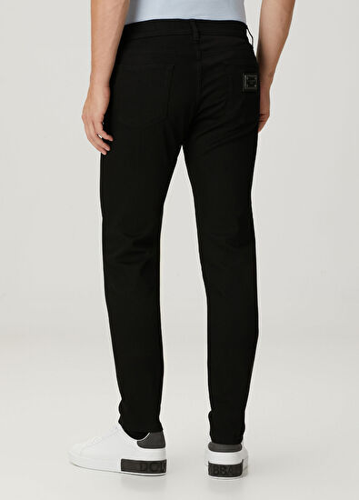 Siyah Jean Pantolon - Görsel 5