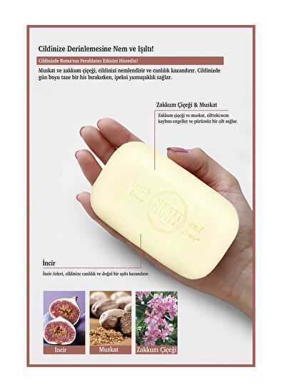 Nesti Dante Dolce Vivere Roma Vegan Bakım Sabunu 250 gr - 3