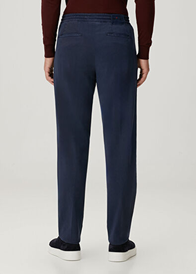 Kiton Navy Blue Pants - 3