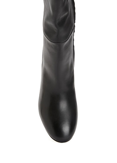 Beymen Club Siyah Kadın Deri Çizme - 4