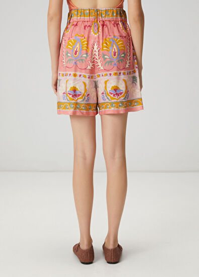 Beymen Club Pink paisley shorts - 6