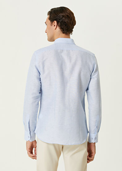 Beymen Club Slim Fit Mavi Gömlek - 3