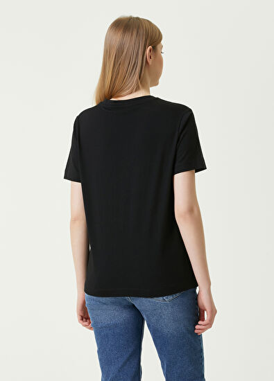 Beymen Club Siyah Logolu T-shirt - 5