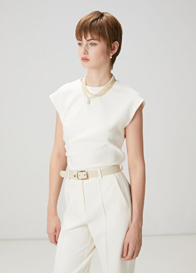 Beymen Club Ekru Bluz - 3