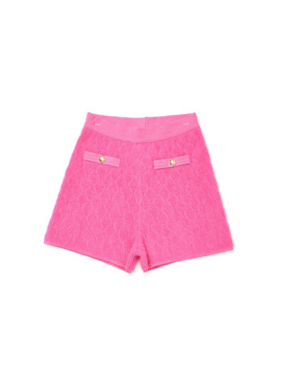 Beymen Club Pembe Gold Düğme Detaylı Şort - 7