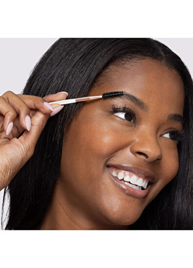 Tweezerman Brow Scissors & Brush Rose Gold Kaş Makası ve Fırçası  - 6