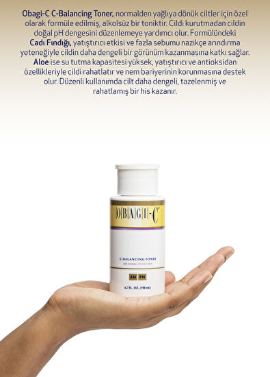 Obagi Medical C System C Balancing Toner Dengeleyici Cilt Toniği 198 ml - 3