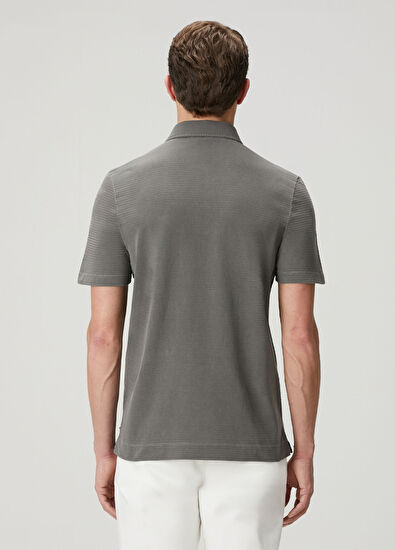 Beymen Club Antrasit Comfort Fit Polo T-shirt - 5