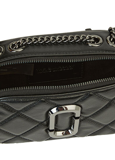 Marc Jacobs The Quilted Softshot Siyah Kadın Deri Çanta - 5