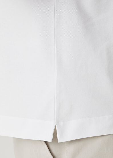 Beymen Club Beyaz Şerit Detaylı Polo T-shirt - 7