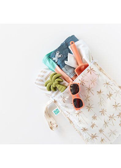 Bumkins Palm Daze Unisex Baby Wet Dirty Bag - 5