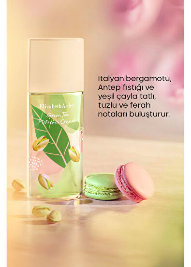 Elizabeth Arden Green Tea Pistachio Crunch EDT 100 ml Ferah Yeşil Çay & Fıstık Aromalı Kadın Parfümü - 4