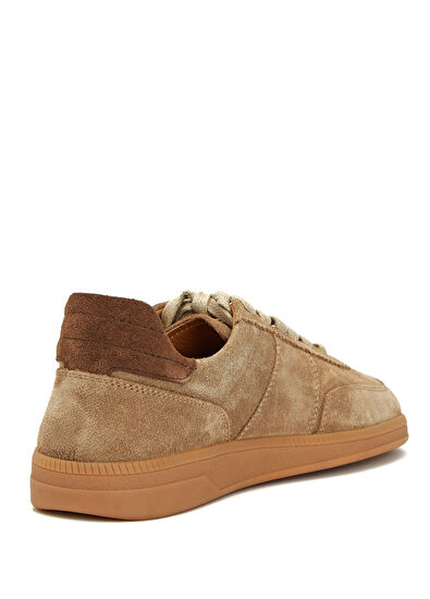 Beymen Club Bej Slim Tabanlı Kadın Deri Sneaker - 5