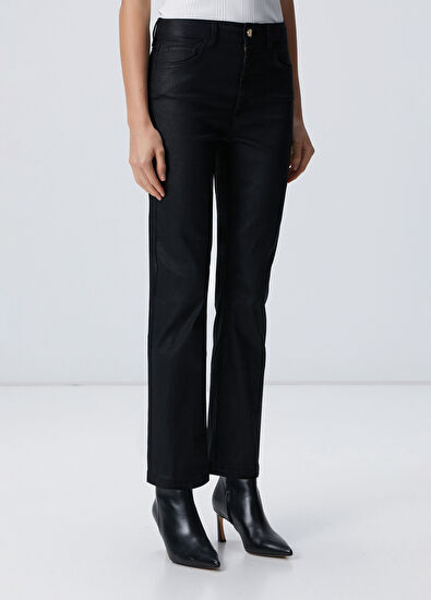 Network Siyah Kaplama Casual Pantolon - 3