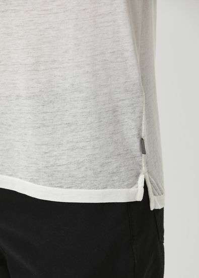 John Varvatos Duke Beyaz T-shirt - 7