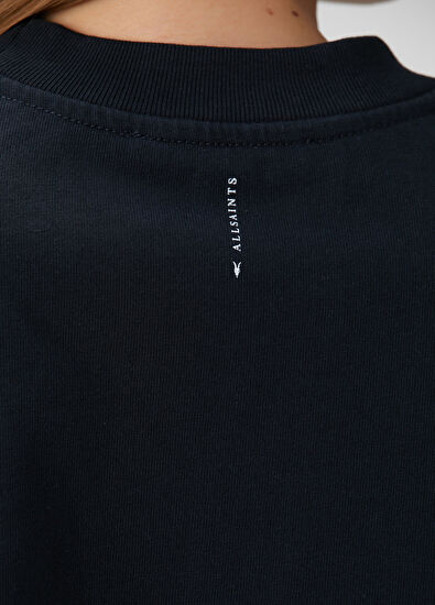 Lottie Lacivert Crop T-shirt - Görsel 6