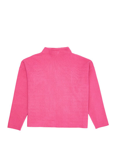 Beymen Club Pembe Dik Yaka Kısa Basic Kazak - 7