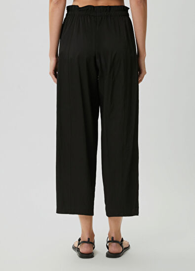 Beymen Club Black barrel fit pants - 5