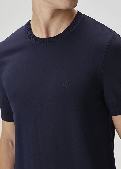 Beymen Club Lacivert Kısa Kollu Triko - 5