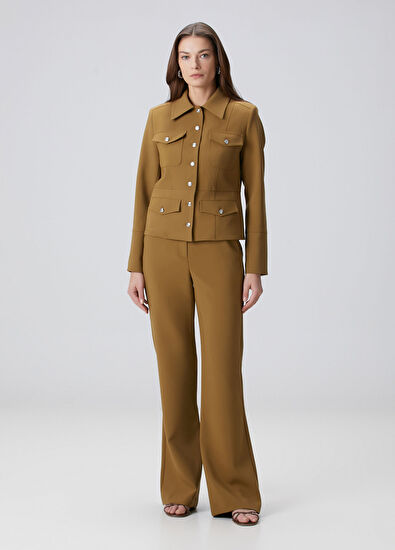 Beymen Collection Fitted Haki Ceket - 4